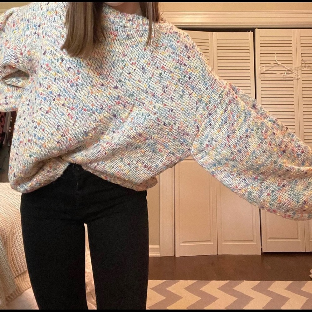 a fun oversized sweater! NWT